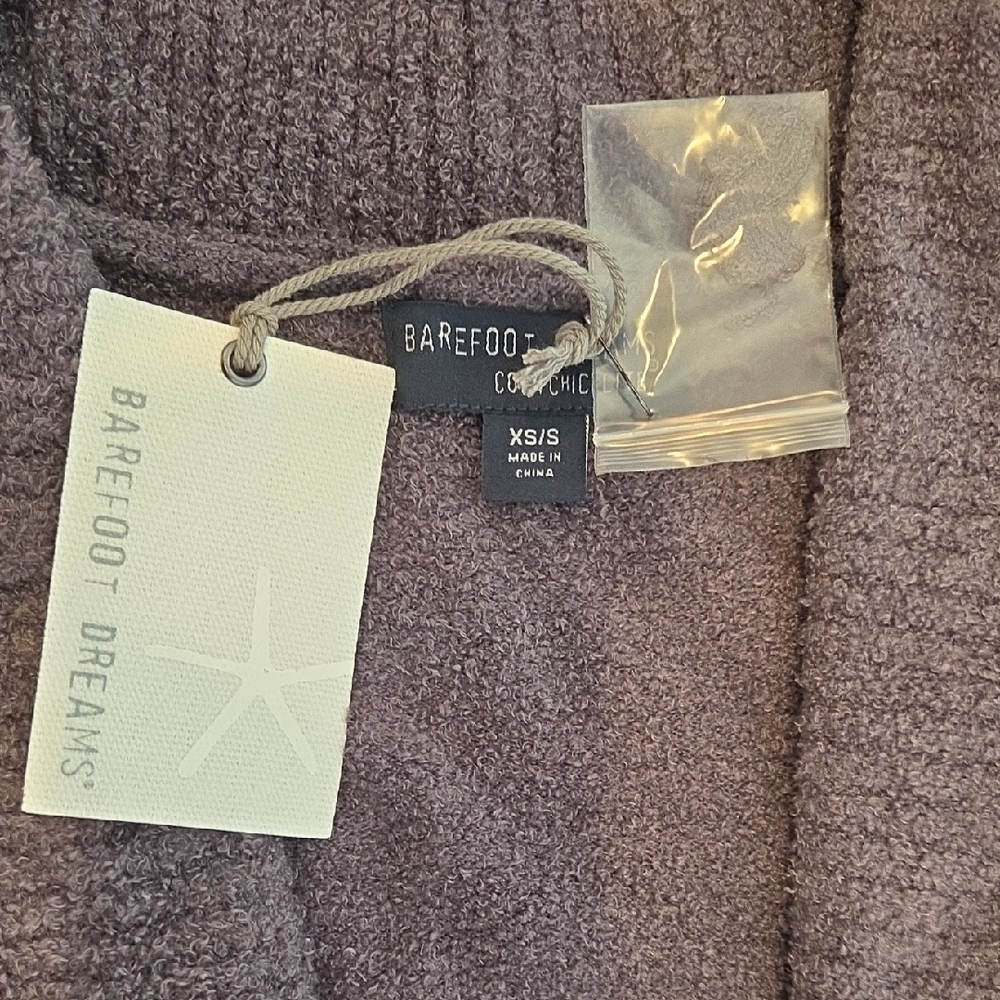 Barefoot Dreams Circle Cardigan XS/ S Pacific Blue New With Tags - Picture 2 of 3